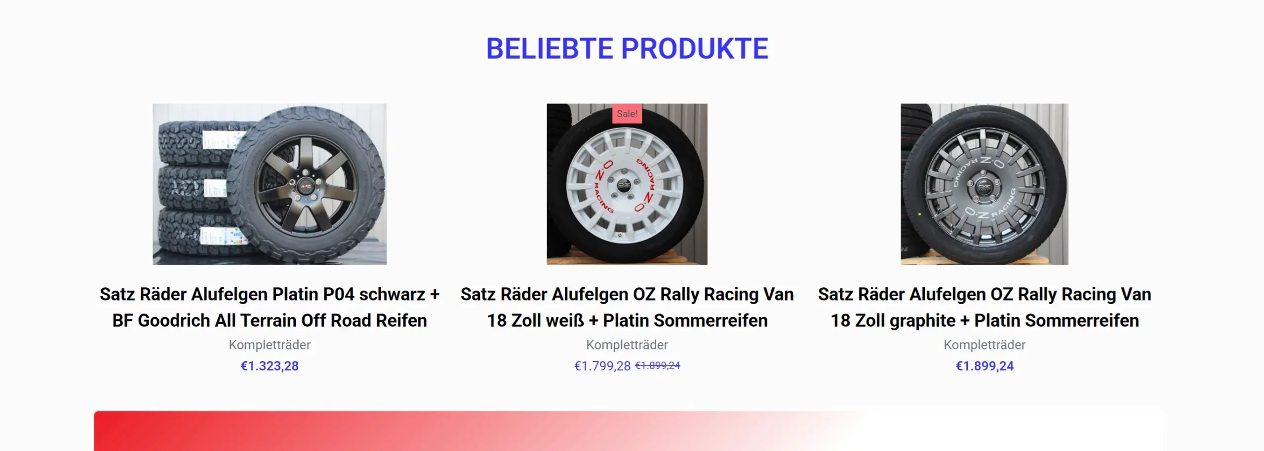 product catalog