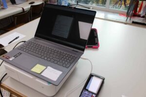 Kassenschublade mit Laptop - verbunden über StoreConnect