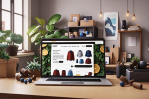 Computer mit Online-Shop